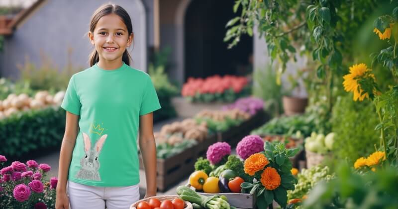 dětské tričko králík s korunkou